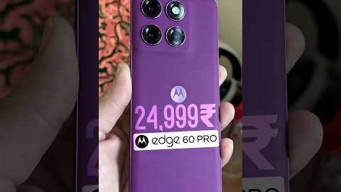 Motorola Edge 60 Pro At 24,999Rs/- Don’t Miss The DEAL!