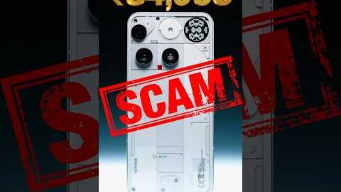 Nothing phone 3 at ₹34,999 is Scam!!