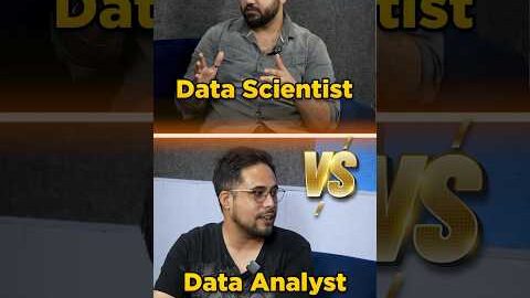 🔥Data Analyst Vs Data Scientist | Which is better for you ? #Shorts #Simplilearn