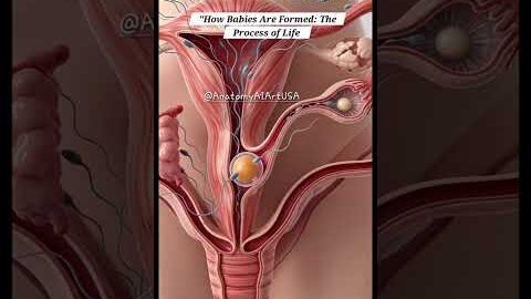 How Baby Are FormedThe Processes of life | Gut Health | Anatomy Arts USA