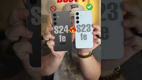 Samsung s24 fe vs samsung s23 fe ⚡🔥 #shorts #s24fe