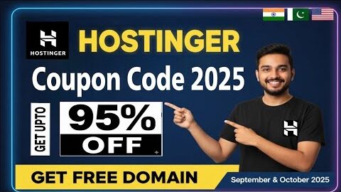 Hostinger Coupon Code | Save Big Before It’s Gone |  Hostinger Coupon Code 2025 | Hostinger Promo