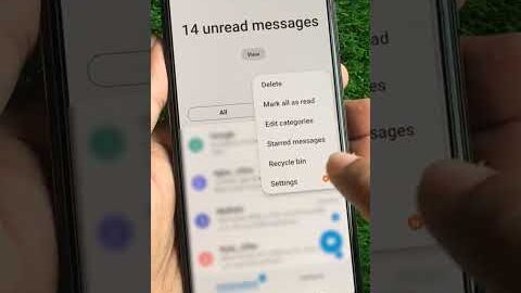 How to Turn On Message Delivery Report in Samsung Galaxy M21 #shorts