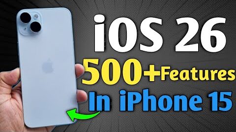iOS 26 Released – 500+ Feature in iPhone 15 without apple intelligence