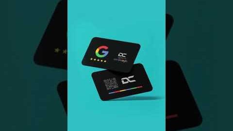 Google Reviews NFC Card by Abaci Software #abaci #nfc