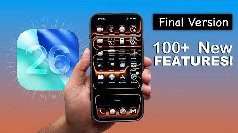iOS 26 Final Version Released | 100+ iOS 26 New Features & Hidden Tricks (HINDI)
