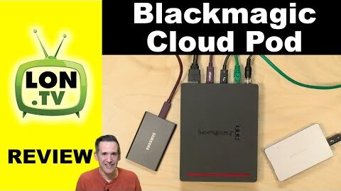 Blackmagic Cloud Pod Review – Turns USB SSD’s Into Network Storage w/ 10 gig ethernet
