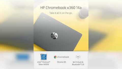 Review: HP Chromebook x360 14a 2-in-1 Laptop, Intel Pentium Silver N5000 Processor, 4 GB RAM, …