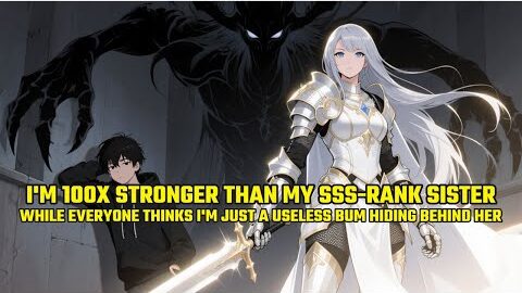 I’m 100x STRONGER Than My SSS Sister, WHILE Everyone Thinks I’m Just a USELESS Bum Hiding Behind Her