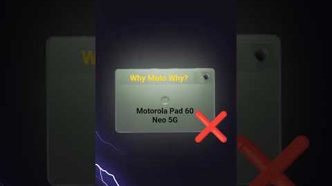 Don’t Buy Motorola Pad 60 Neo : 2 Big Problems ❌