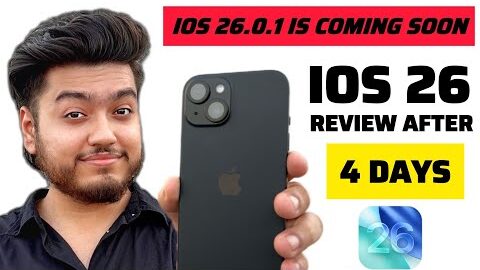 iOS 26  review after 4 days in iPhone 15, iPhone 16 & iPhone 13🔥Battery drain? Should you update?