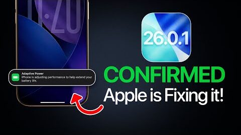 iOS 26.0.1 CONFIRMED – Apple is Fixing it!