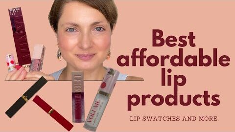 BEST HIGH STREET LIP PRODUCTS | lip swatches, reviews and comparisons