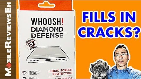 Whoosh! Diamond Defense Review – Liquid Screen Protector for smartphones, watches and tablets