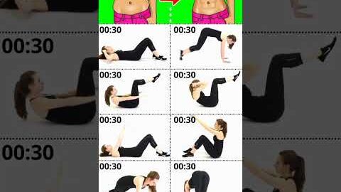 Six Pack ABS workout for female #absworkout