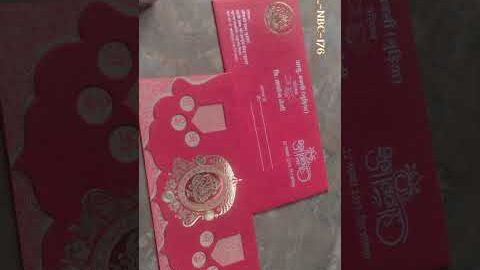 RED || Wedding Invitation Card’s || GSP