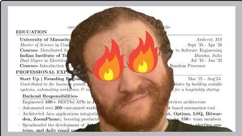 Recruiter ROASTS Resume of Software Engineer | Recruiter Reviews Resumes EP106