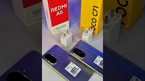 redmi A5 vs poco C71 comparing