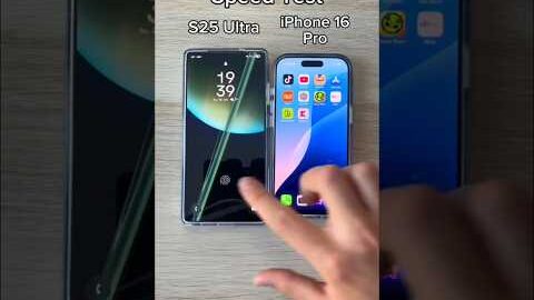 iPhone 17 Pro vs Samsung S25 Ultra – Speed, AI & Heat Test #smartphone