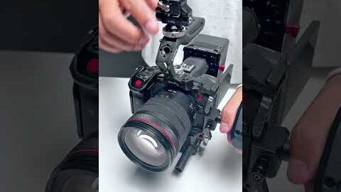 Canon R5 C professional shooting power supply solution, worry-free battery life #shorts