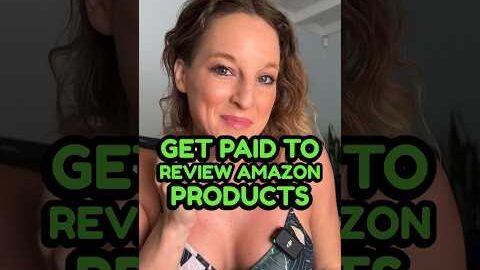 How To Get Paid To Review Amazon Products 😯 #shorts