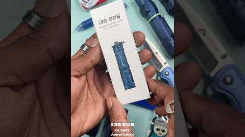 I3E EOS Olight Astral Cobalt #flashlight #temu #edc #tools #amazon #torch #glow #light #ai #walmart