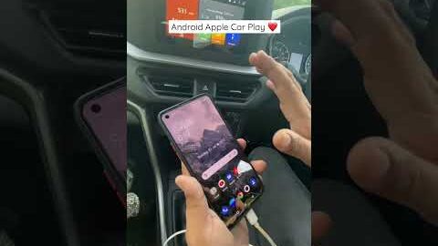 How to open maps on android apple car play #androidcarstereo #brezzafacelift #googlemaps