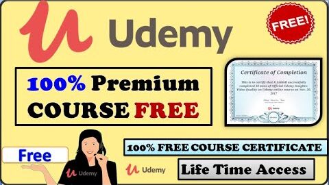 Udemy – How to get udemy courses for free with Certificate | udemy free courses | #freeudemycourses