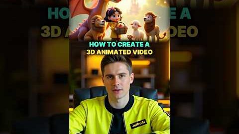 How to Make a 3D Animated Video with One Prompt One AI Tool — Full Tutorial
