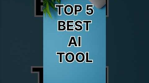 Top 5 Best AI Tools in 2025 🔥 | Best Ai App for Beginners | 2025 के 5 Best Free AI Tools #aitools