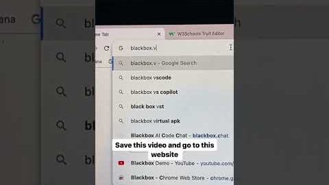 Blackbox Ai future of coding #webdevelopment #blackbox #shorts