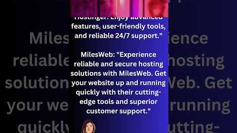 Hostinger VS MilesWeb Review
