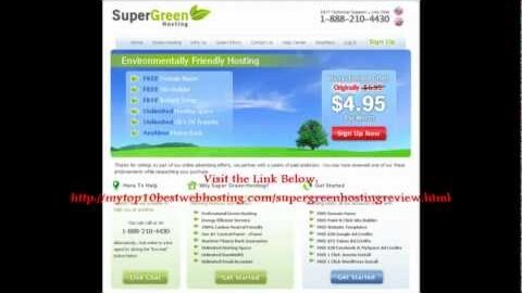 SuperGreenHosting Review & Coupon Code