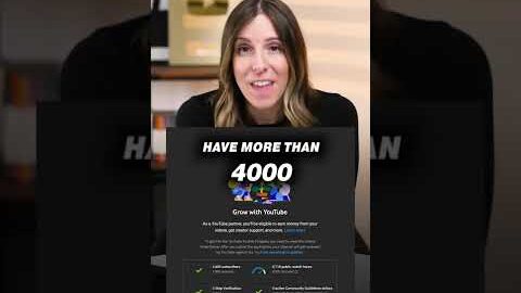 How to Get Paid on YouTube 👉 4 Things YOU Need