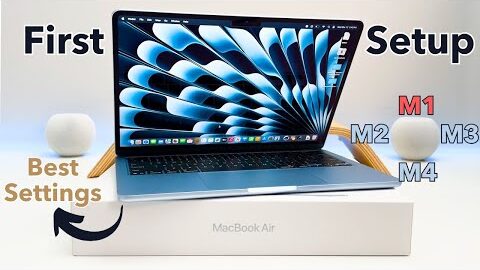 M4 MacBook Air (2025) – First Setup! (Tips & Tricks)
