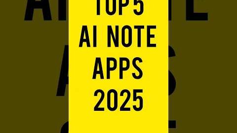I Tested 5 AI Note Apps and Found the BIG WINNER #ai #tech #shorts