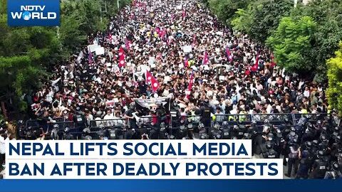 Nepal Protest News | Nepal Lifts Ban On Social Media Apps After Deadly Protests