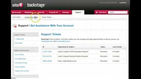 Site5 hosting : User review of the Site5 hosting service
