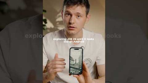 Reviewing iOS 26 Liquid Glass until it looks like Android. WWDC 2025