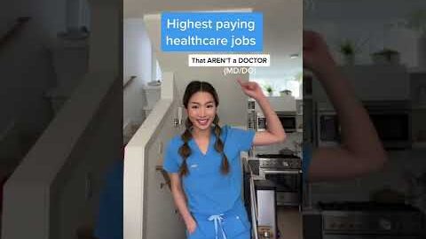 HIGHEST PAID HEALTHCARE WORKERS 💰 (that aren’t medical doctors) #shorts