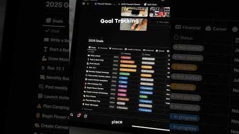 2025 Notion Planner 💻✨