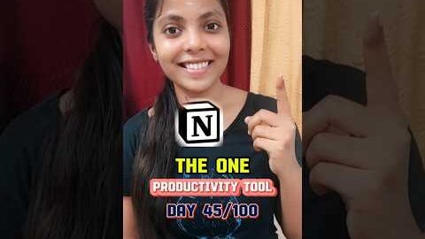 Notion – The one productivity tool! #notion #themsjayadurga #tamil #productivity #shorts