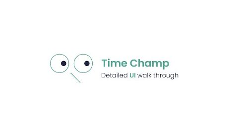 Time Champ detailed UI walk through | Employee Productivity Software