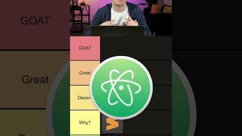 Best Code Editor? | Programming Tier List