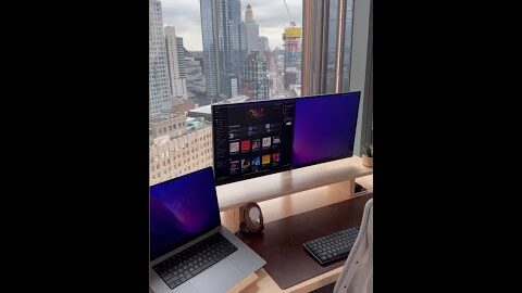Desk Setup Got a New View