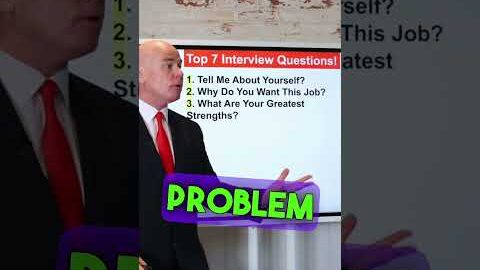 TOP 7 JOB INTERVIEW QUESTIONS & ANSWERS!  #interviewquestionsandanswers