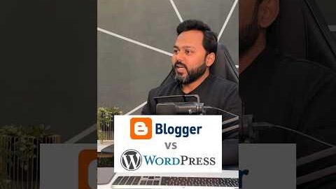 Blogger Vs WordPress? Which is best for blogging #viral #blogging #digitalmarketing #shorts