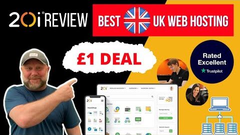 20i Hosting Review ✅  Check Out the Best Web Hosting UK Company and Start for £1