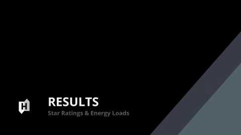 Hero Energy Rating Software – Results