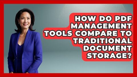 How Do PDF Management Tools Compare to Traditional Document Storage? | Design Tool Unlocked News